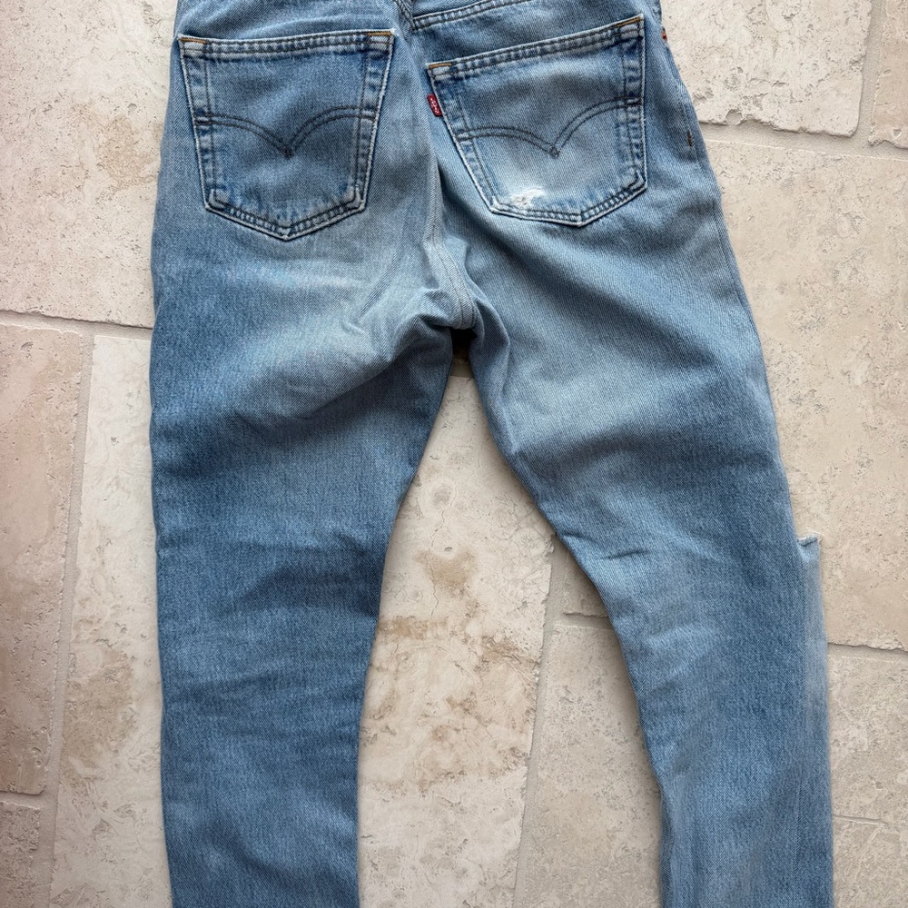 Re/Done x Levi’s high rise straight leg vintage jeans in size 27 - Picture 4 of 6